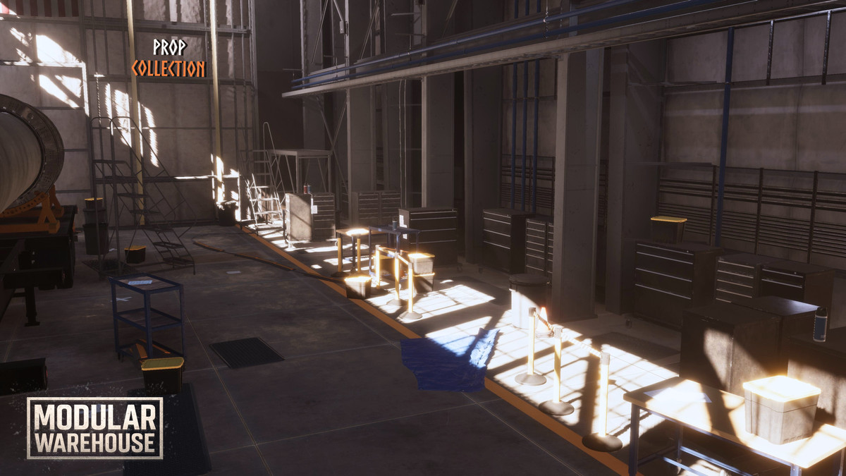 Modular Warehouse (Warehouse, Industrial Warehouse, Hangar, Factory, Warehouse)