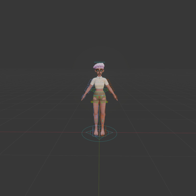 Modular Female Character Creator