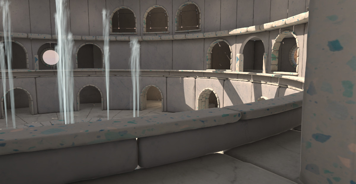 Archaic Fountain Hall
