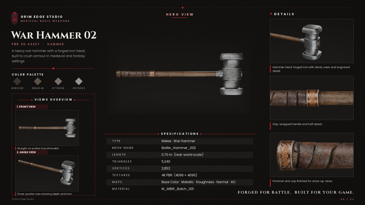 Medieval Basic Weapons