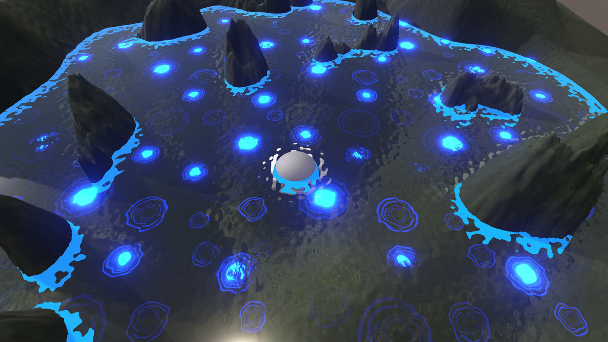 Cyber Neon Water Shader