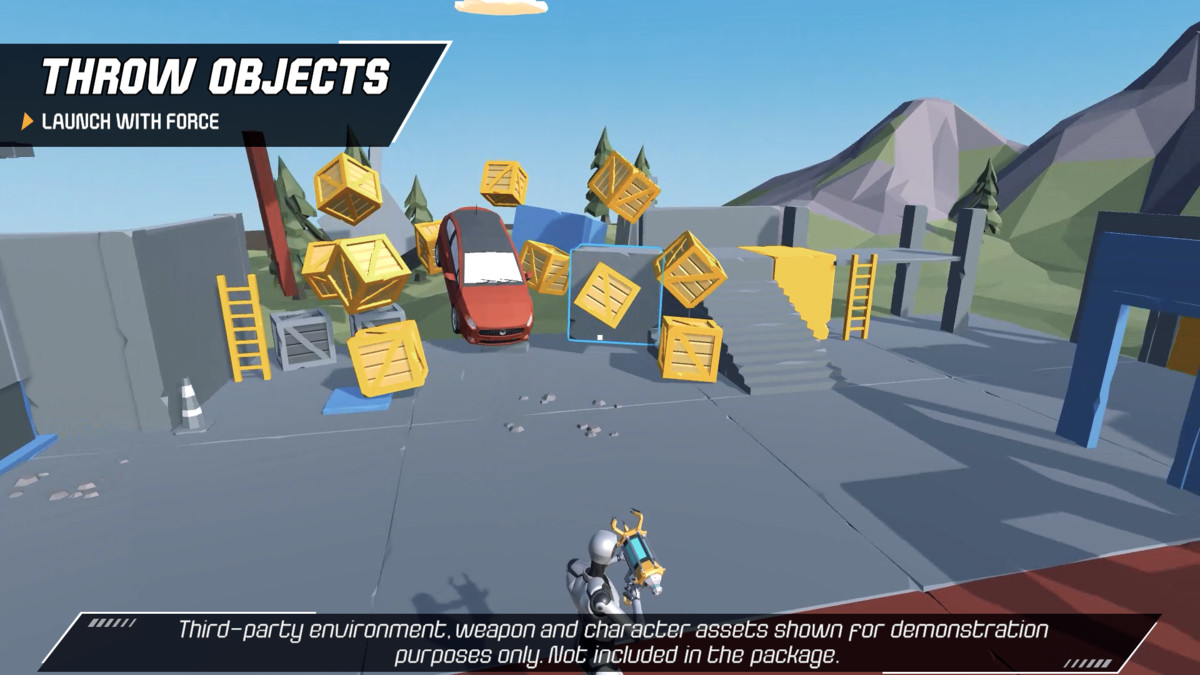 Mobile/Desktop Gravity Gun System - FPS & TPS