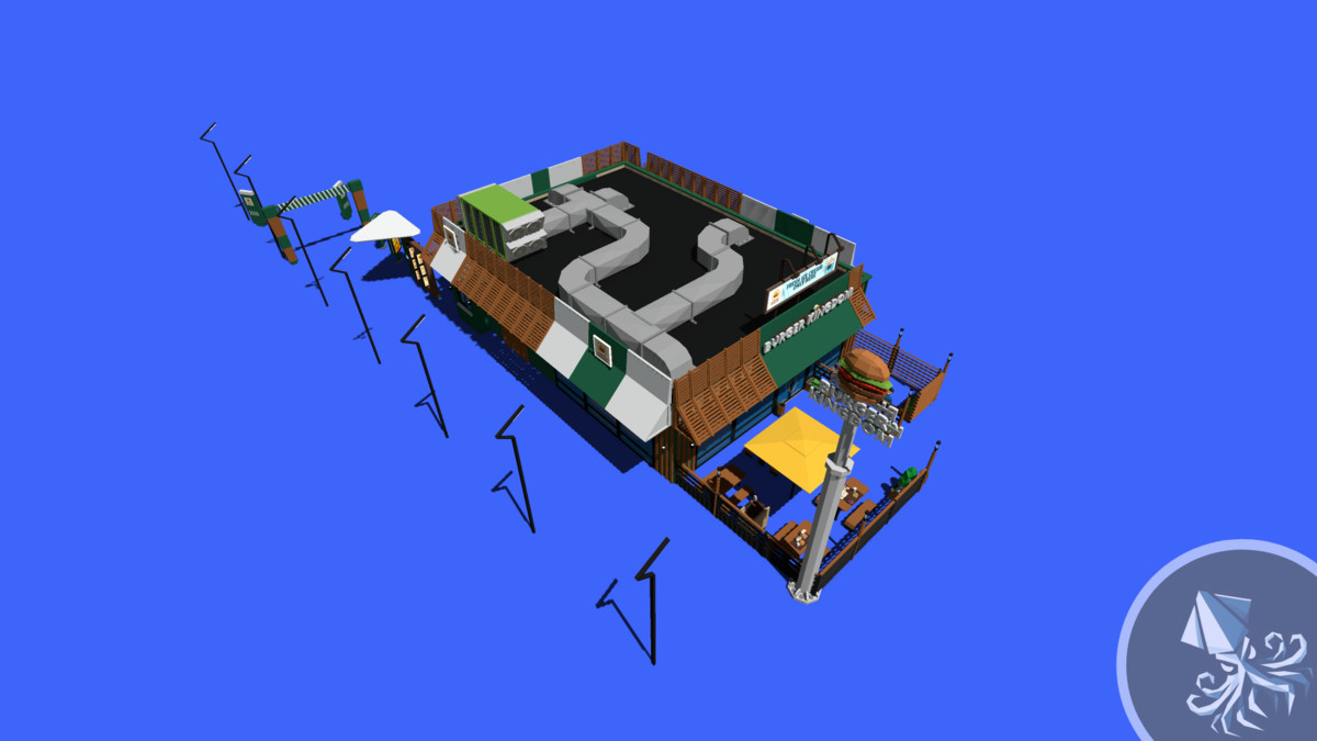 Burger shop