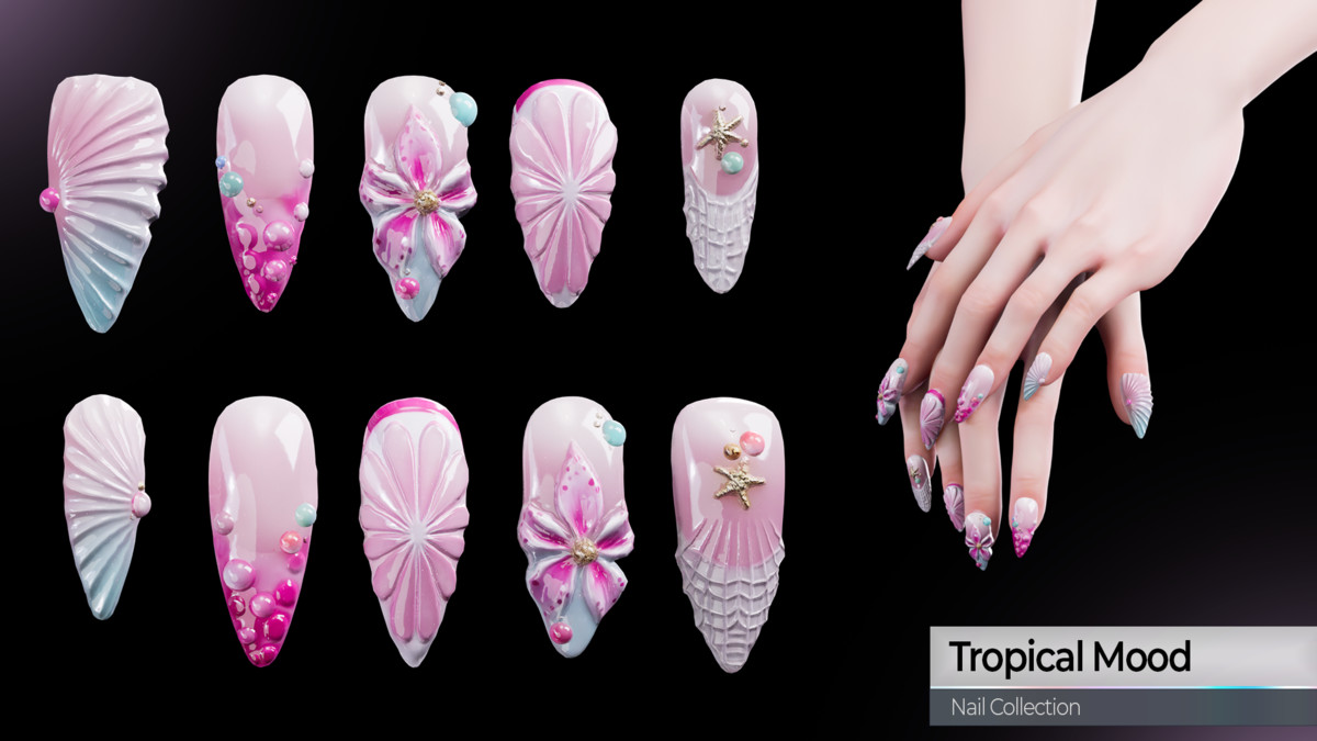 Nail Collection - 20 Game ready nail sets