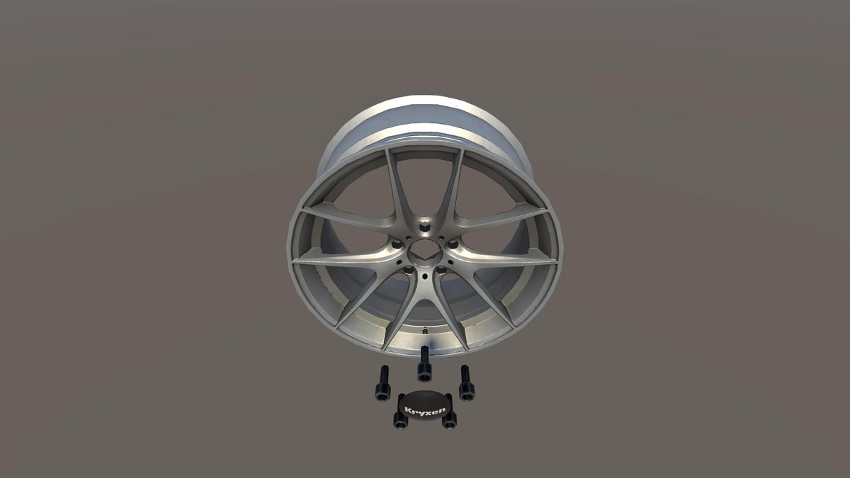 Kryxen Rim V1 - White - Game Ready