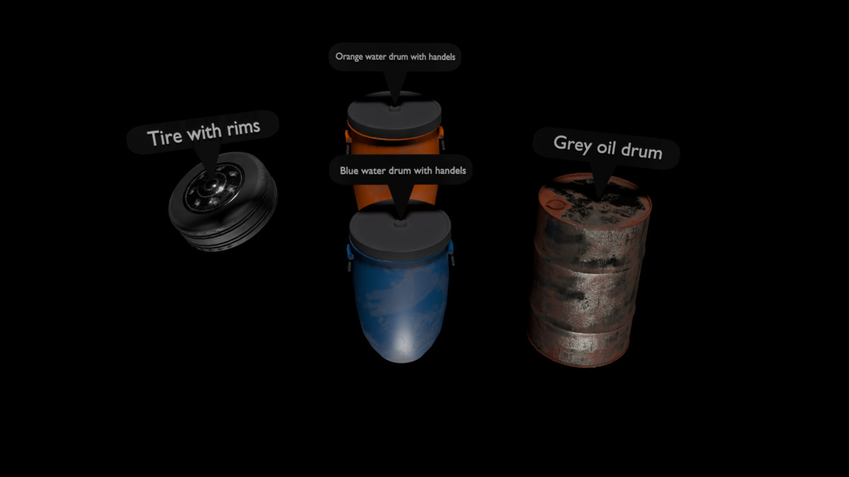 100+ realistic MEGA props pack