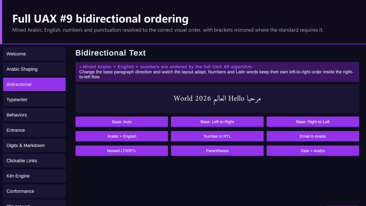 TypeFlow Pro | Animated RTL & Arabic Text for TextMeshPro