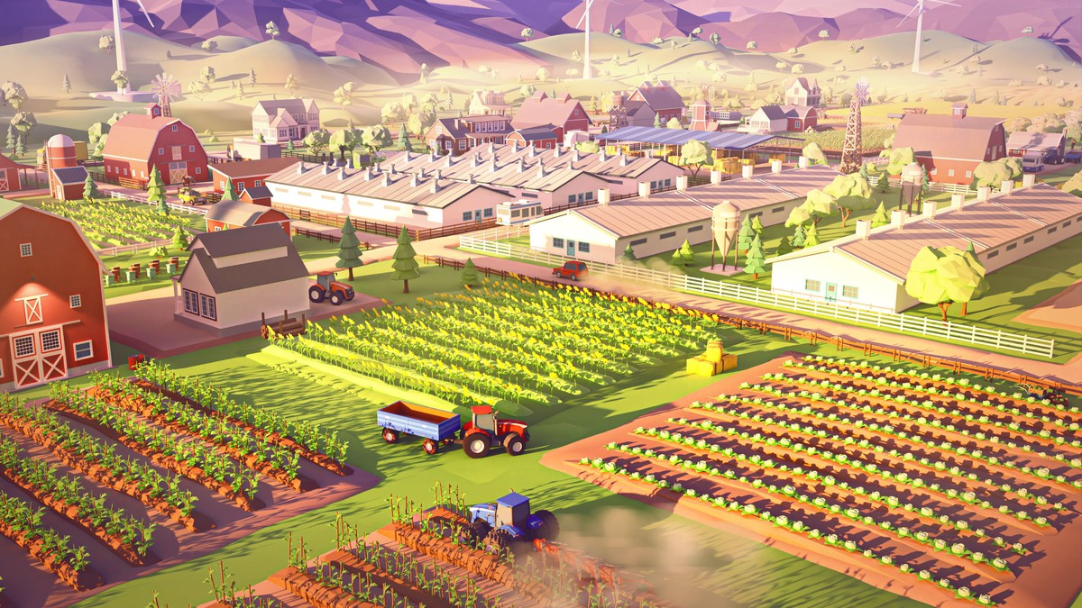 Farm - Low Poly 3D Models Pack