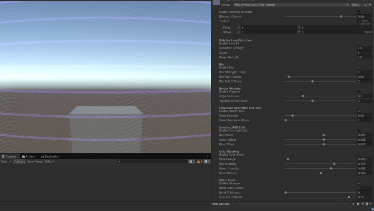 Fringe Logic VHS Shader