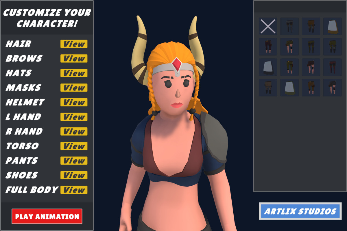 Customizable 3D Fantasy Characters Bundle