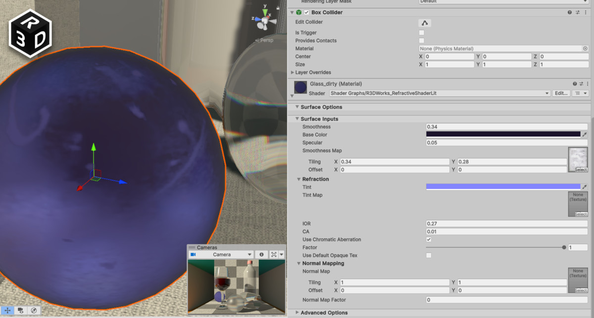 URP Refractive Shader