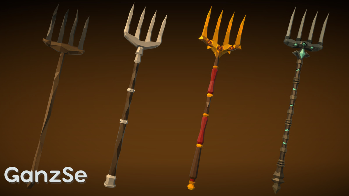 GanzSe Farming - Fantasy Low Poly Props