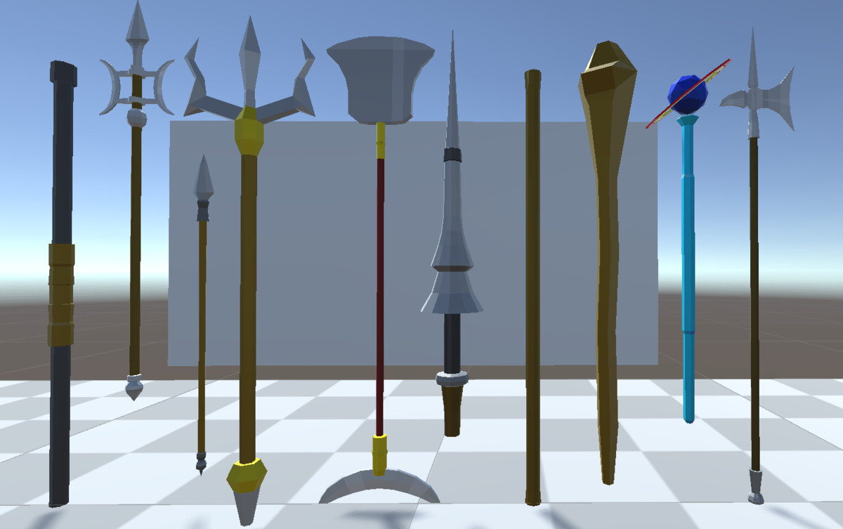 Low-Poly Melee Weapon Pack