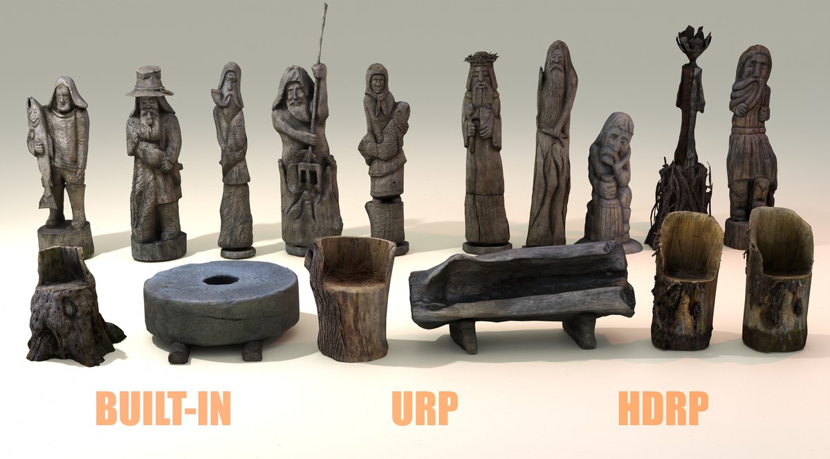 Wooden props volume one photogrammetry