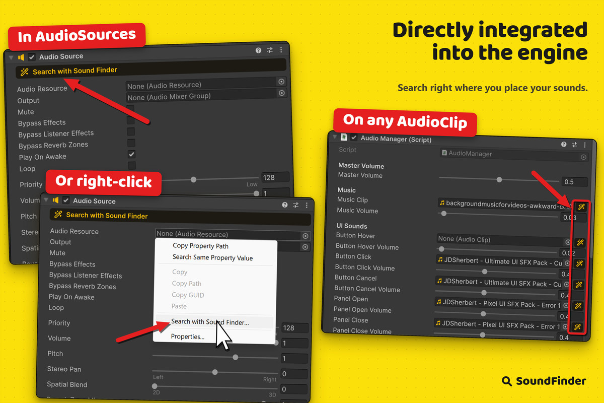 Sound Finder: Truly listening audio search browser