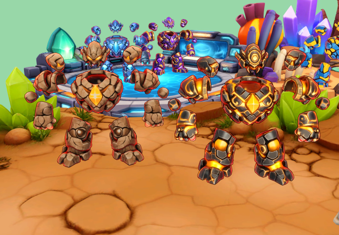 Voidcore Colossus - Stylized Fantasy Monster (Rig + Anim) – PixeliusVita