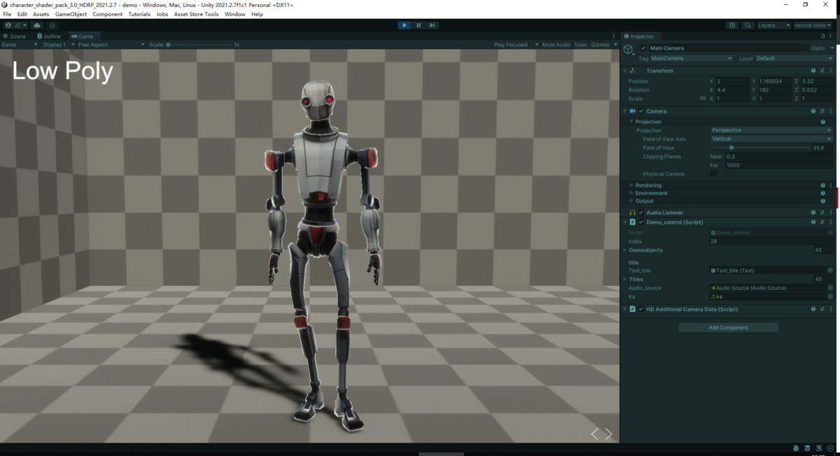 Character Shader Pack 3.0 - HDRP