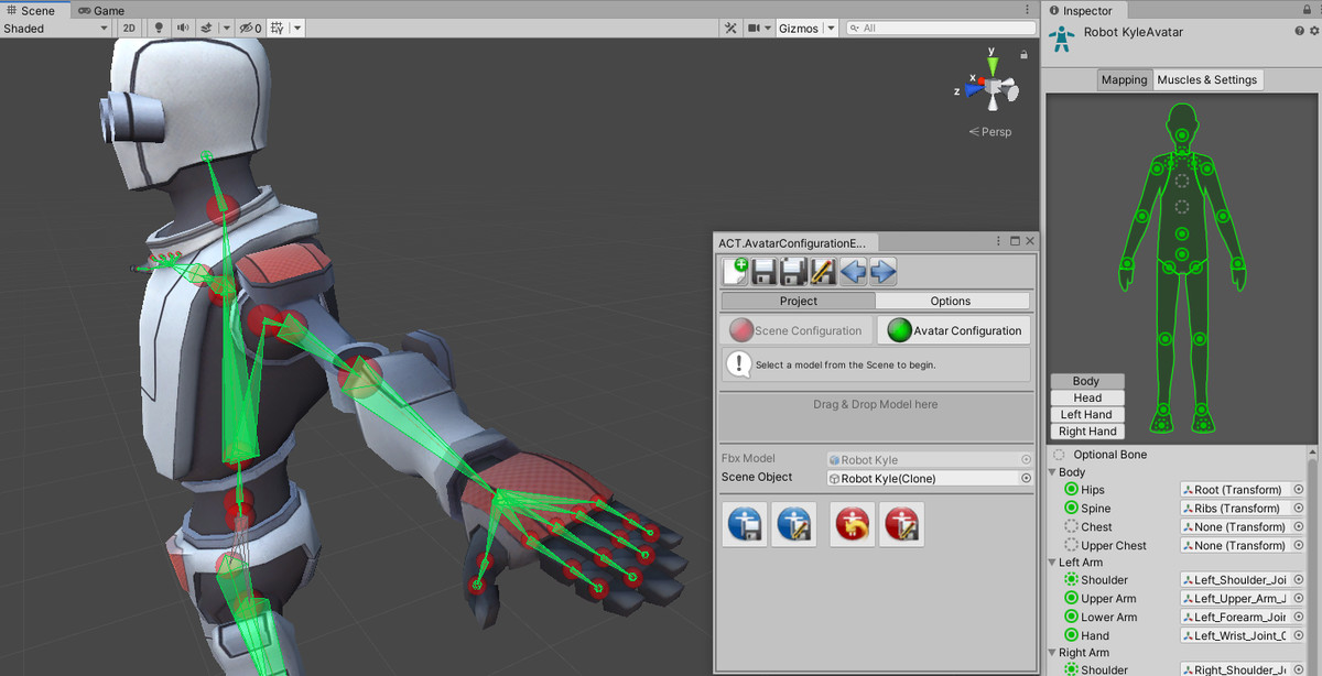 Avatar Configuration Tool