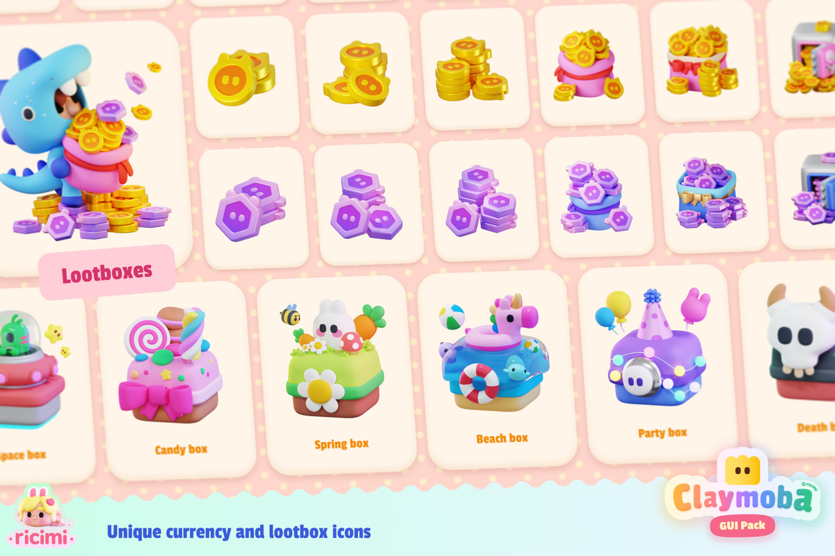 Claymoba GUI Pack