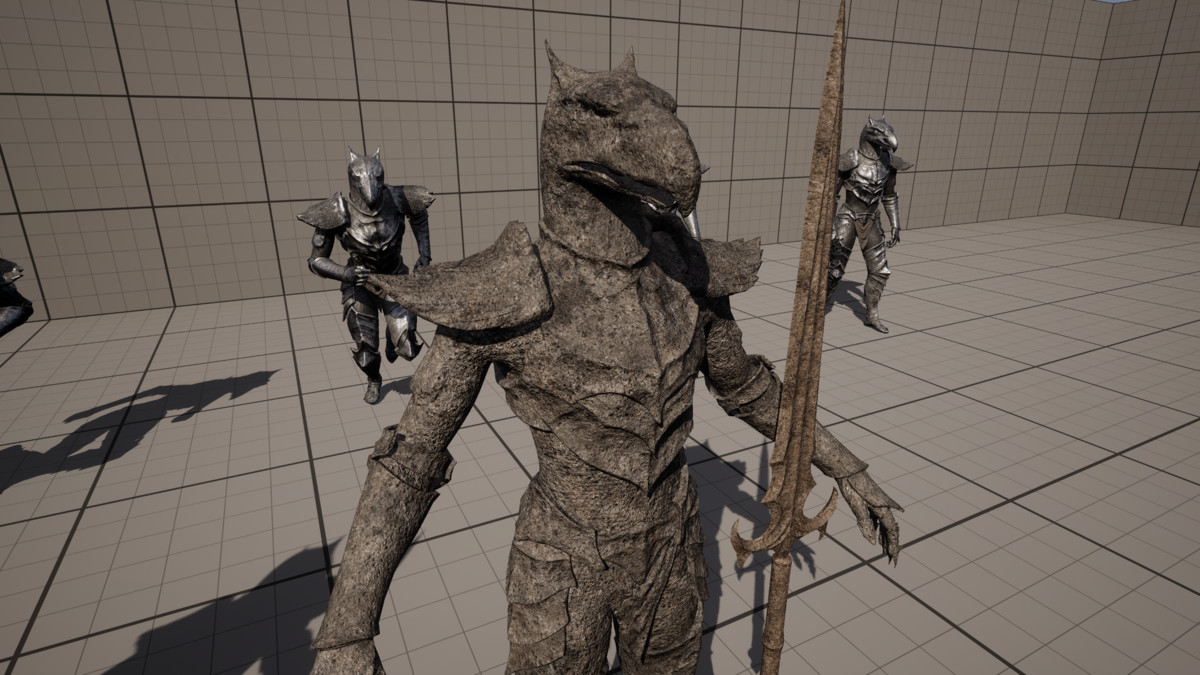 Iron Knight Gryphon Armor