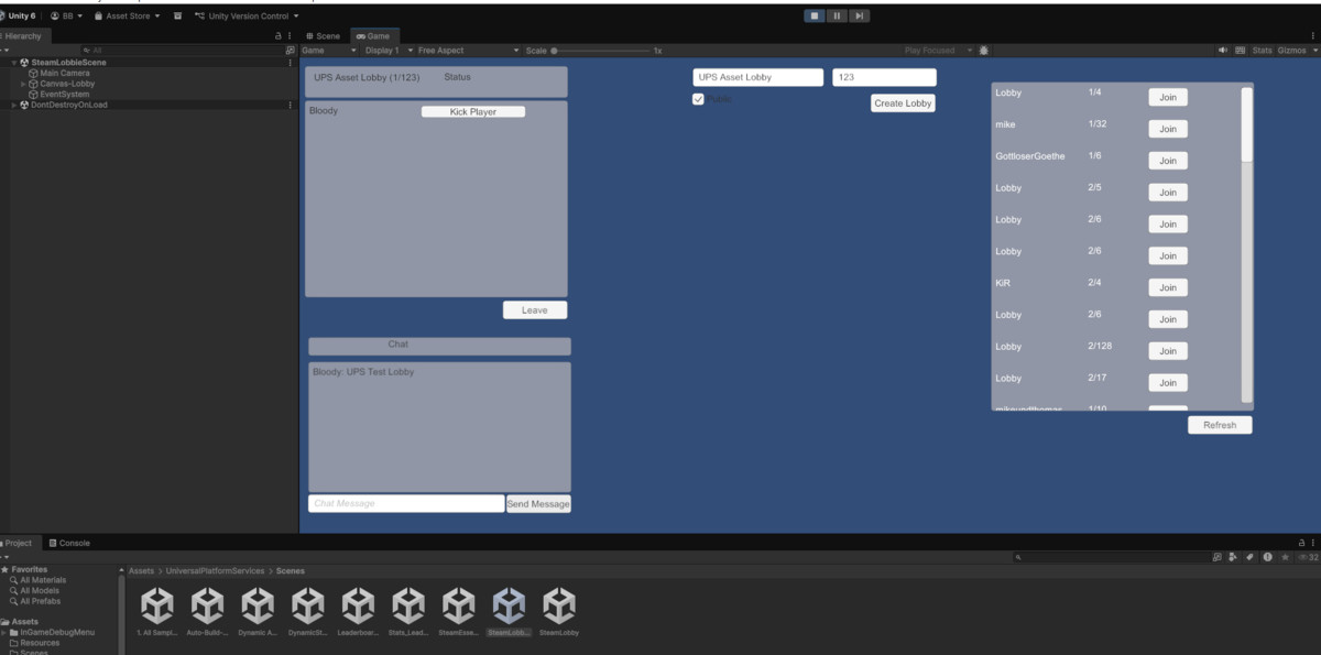 Universal Platform Services