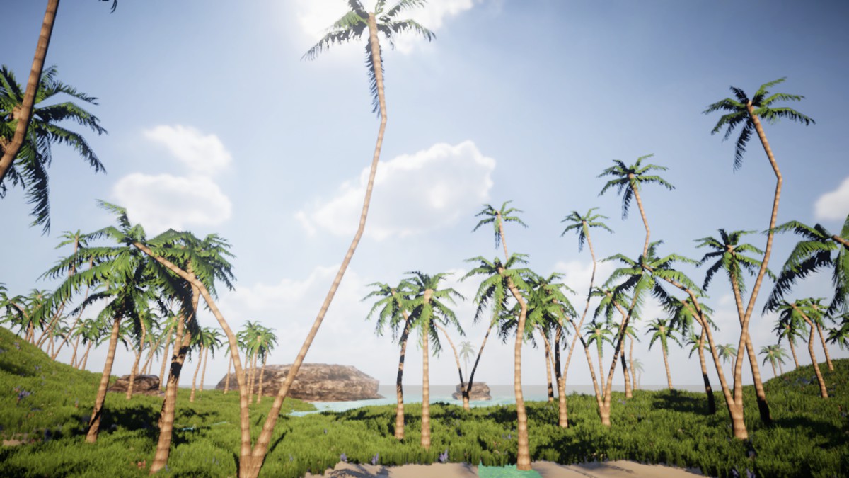 Mobile Palm Tree Bundle (for URP)