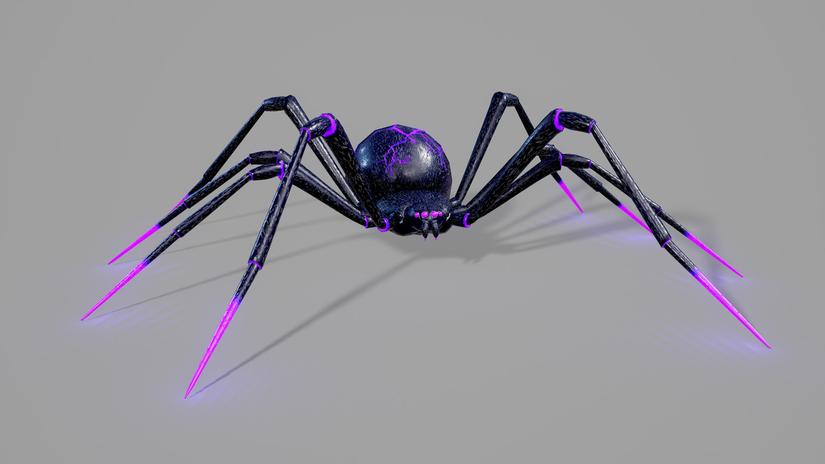 Stylized Spider Creatures Pack