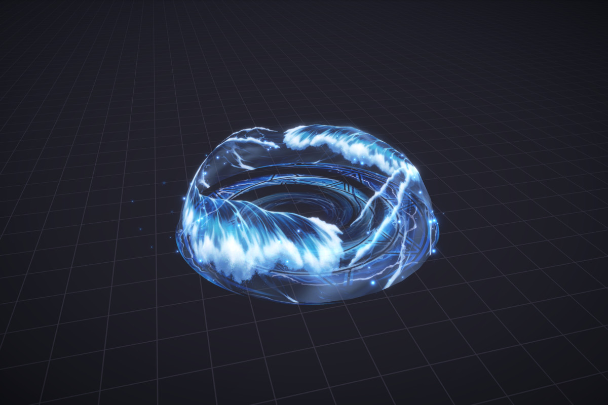 Stylized Water Spell VFX