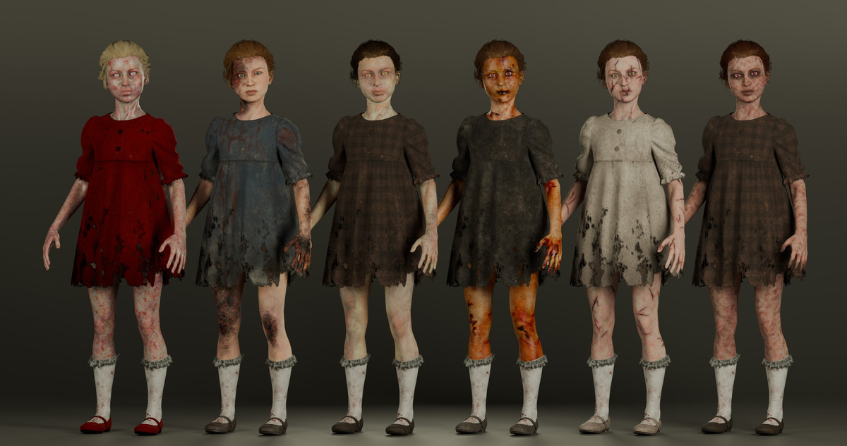 Horror School Girl