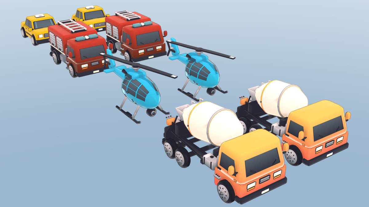 Cozy City - Chibi Vehicles