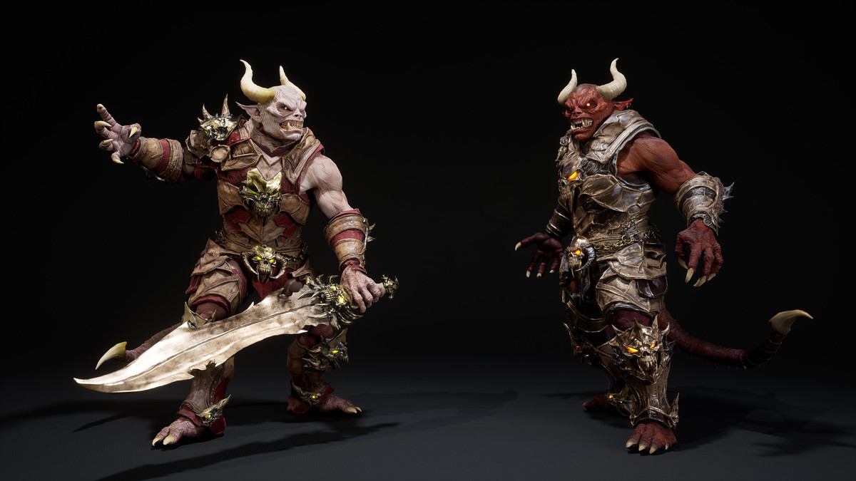 Medieval Demon Creature