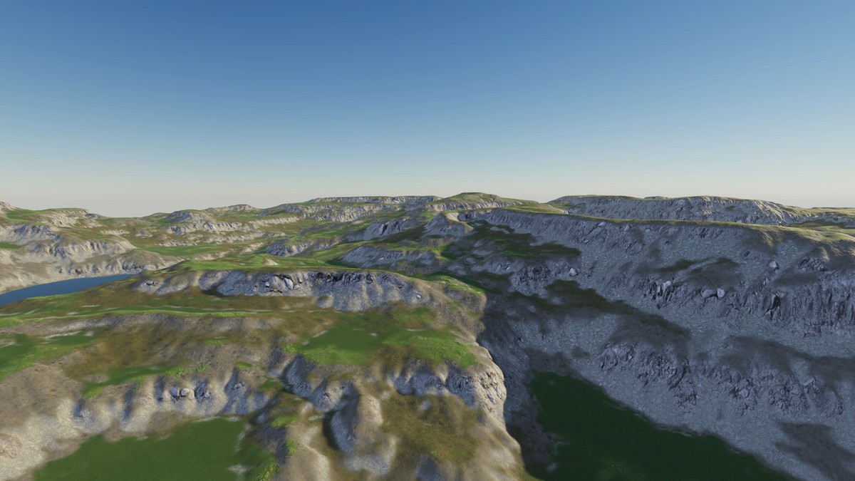 Procedural Terraces & Lava 8K - 36 Terrains