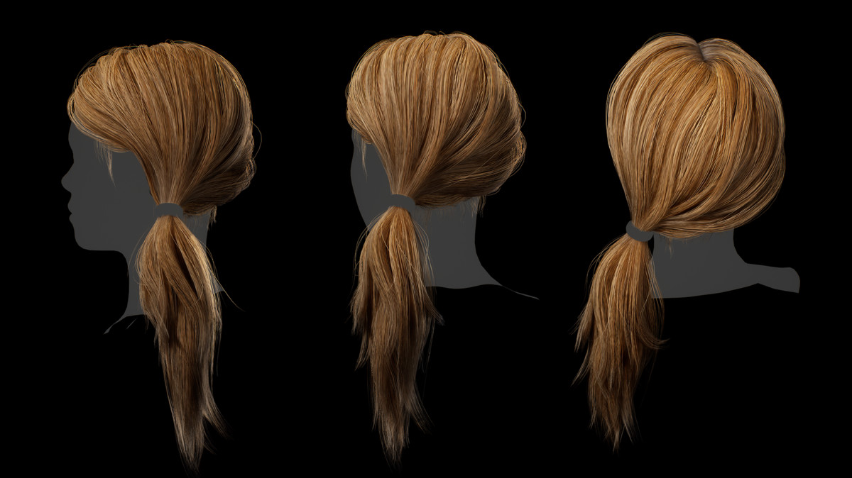 Essential Real-Time Hair Pack – Game-Ready Hairstyles for Unity