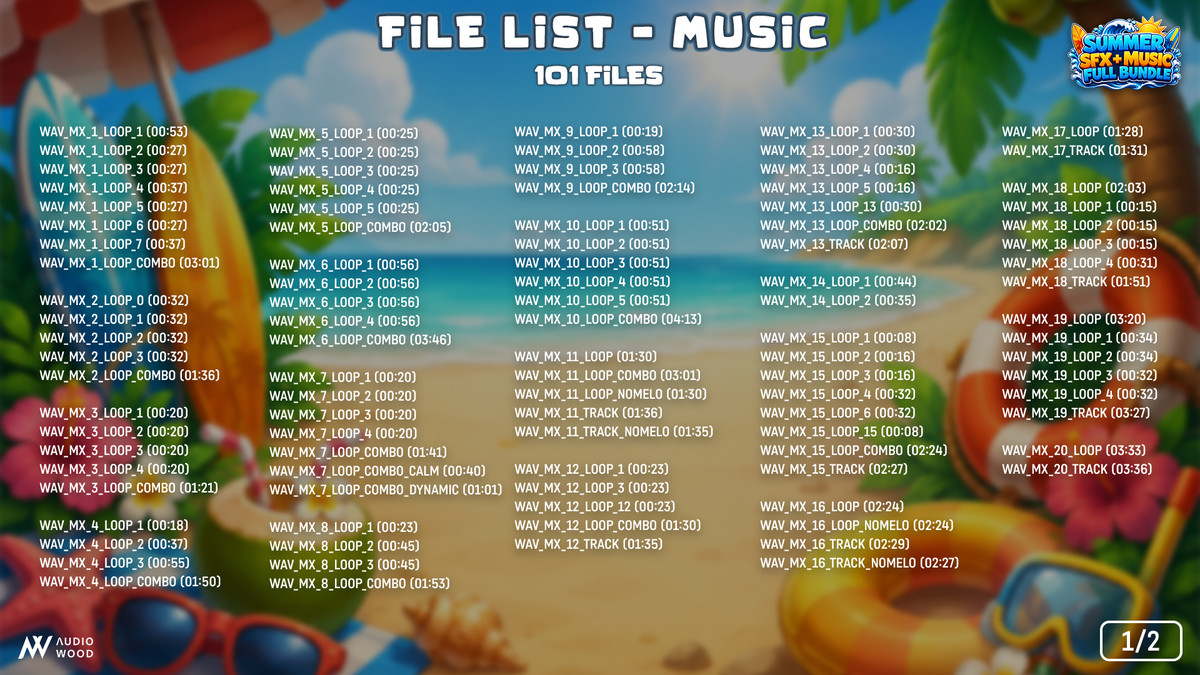 Summer Music-SFX Full Bundle