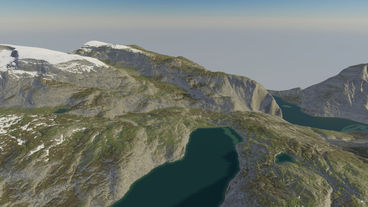 Norway Real-World LIDAR Terrains 8K