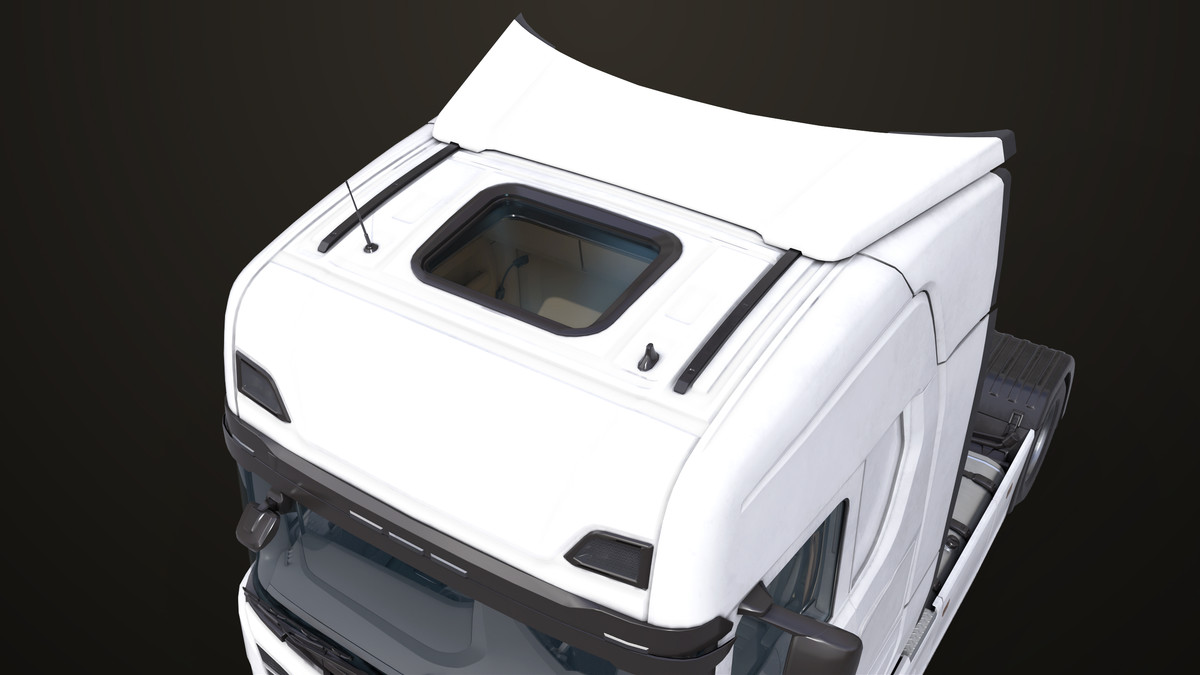 Chassis 06 Generic White URP HDRP Textures