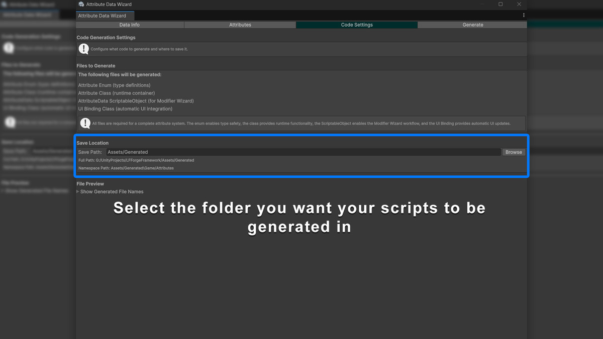 LF Attribute Forge Pro: No Code Stat Generator with Stat Influences and Scaling
