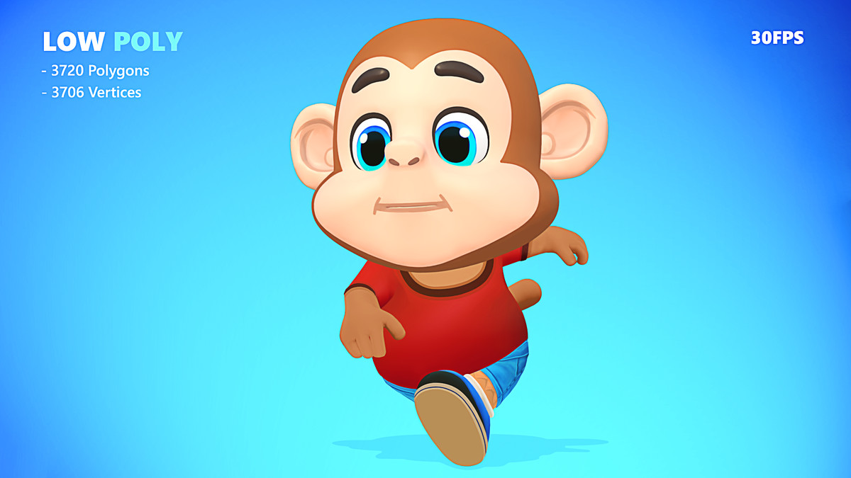 Monkey Chimp Animated