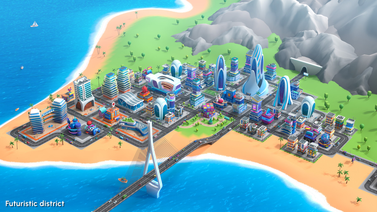 Cartoon City - Low Poly City 3D Models Pack