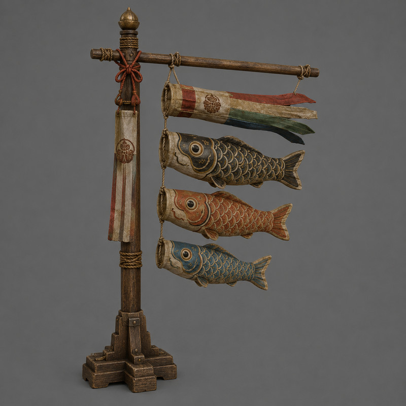 Feudal Japan Relics — Samurai & Edo Props