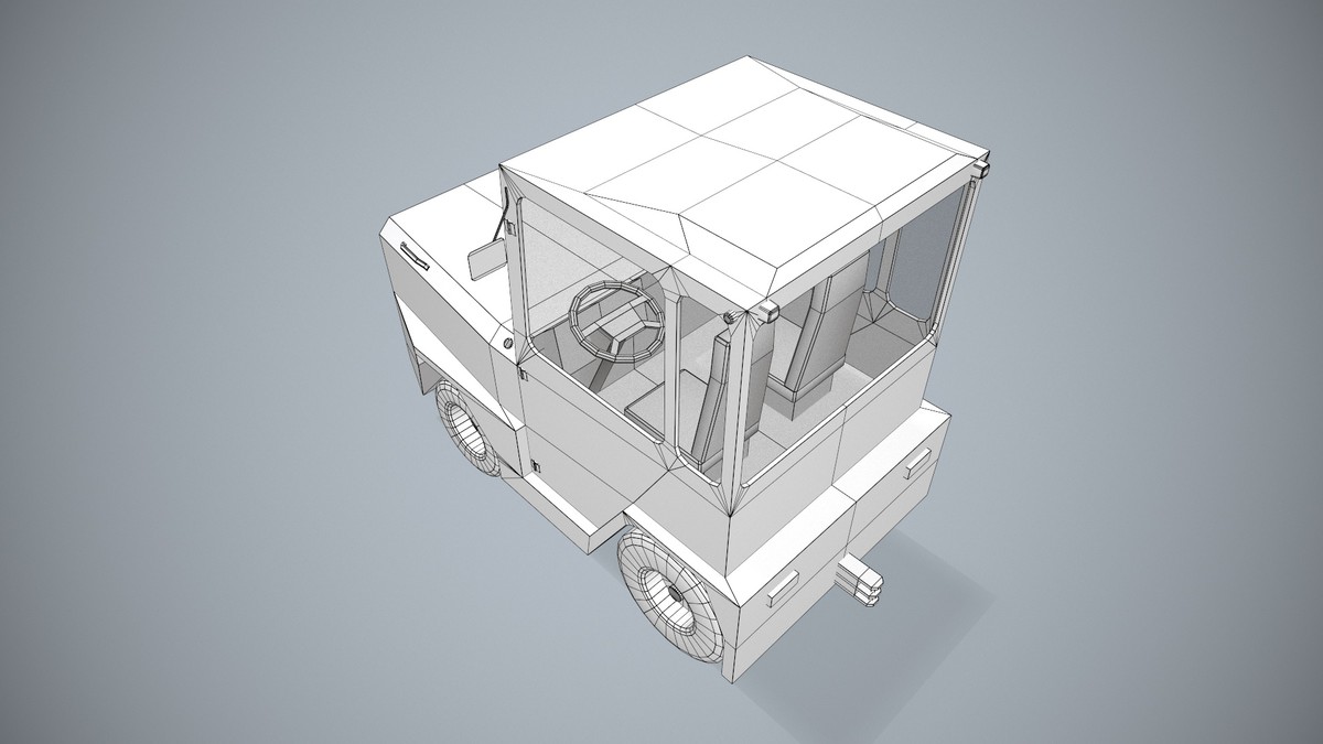 Baggage Tractor (355)