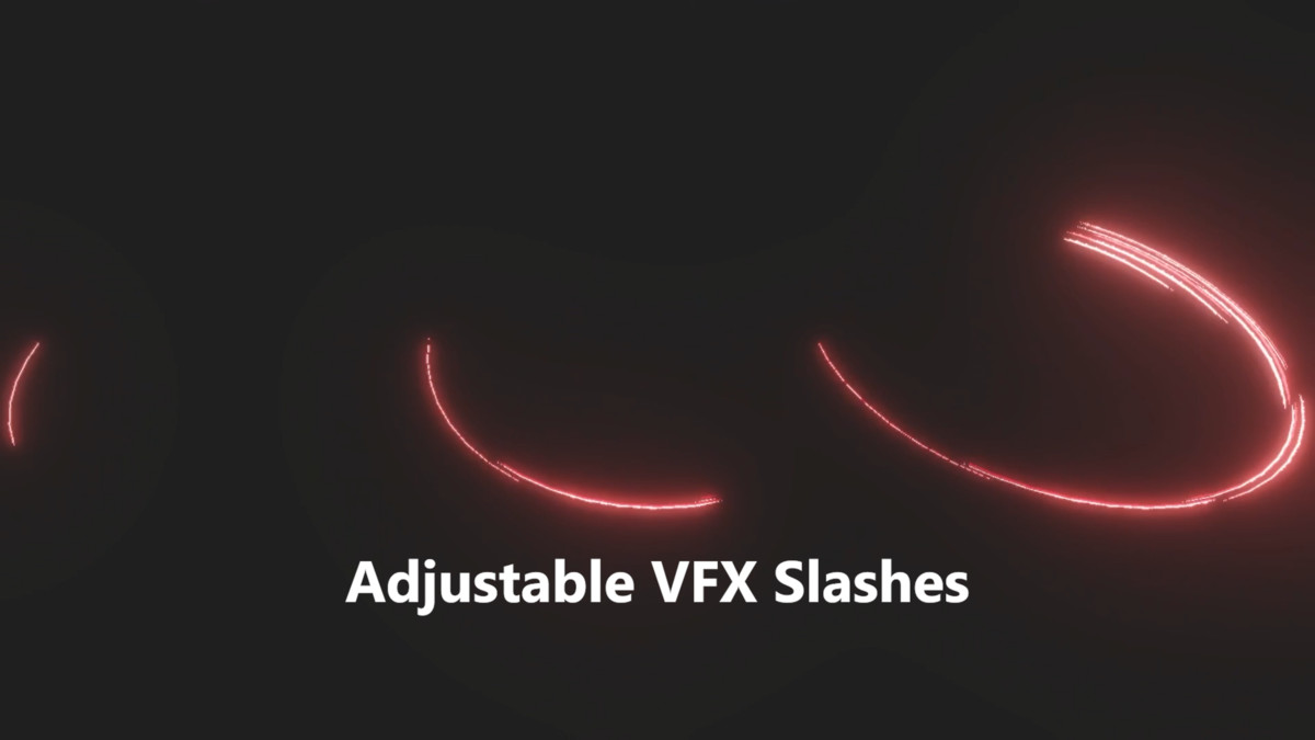 Adjustable Slash VFX Pack