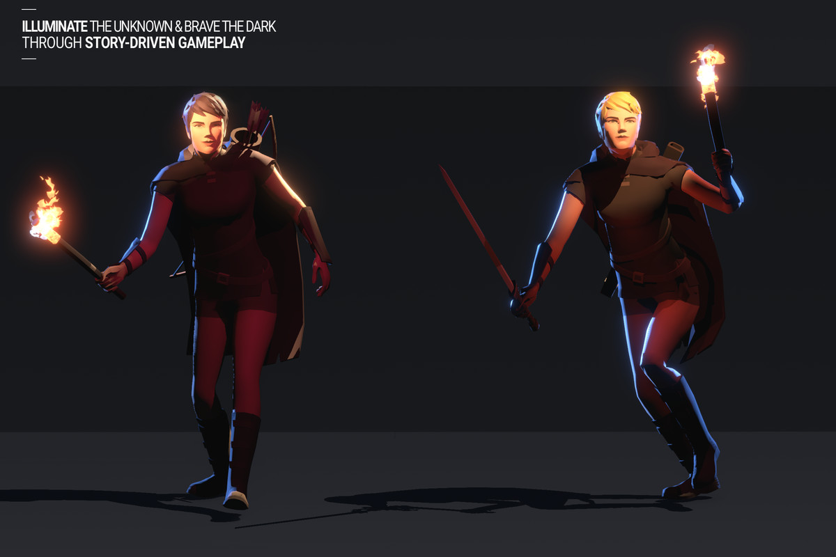 Polyquest Heroes: Warrior I Huntress