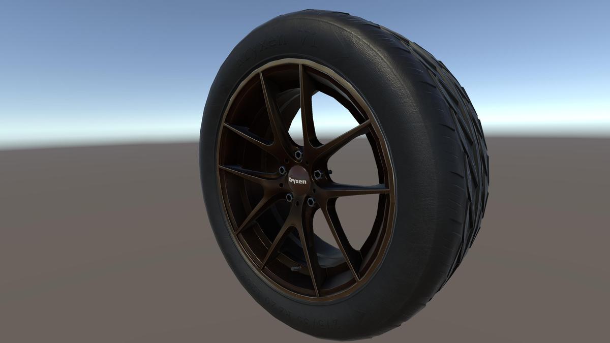 Kryxen Wheel V1 - Bronze - Game Ready