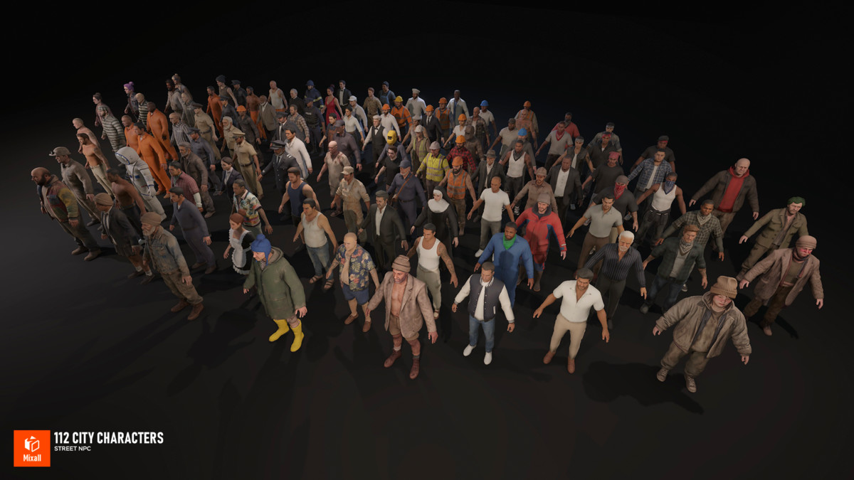 112 City Characters -Street NPC
