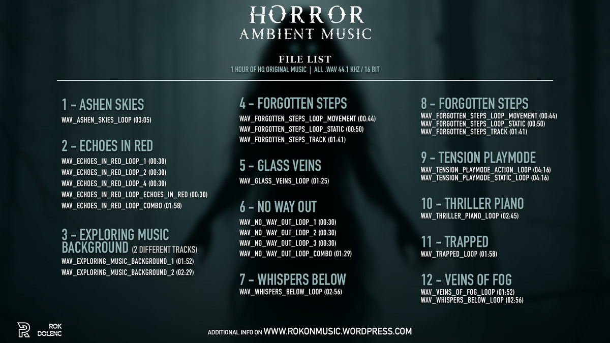 Horror Ambient Music Pack