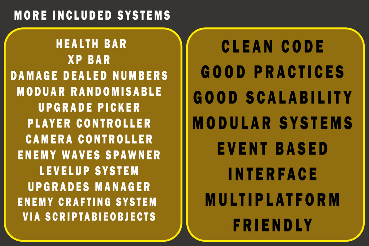 Simple 3D Top-Down Roguelite Template - Enemy AI, Waves, XP & Upgrades(URP/HDR)