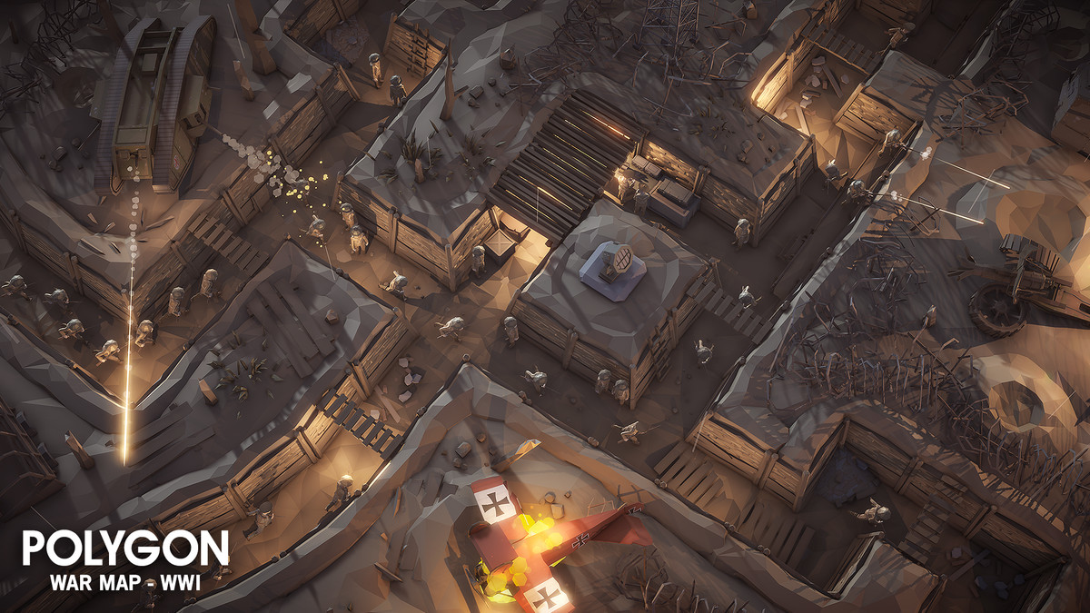 Value Bundle – POLYGON War Pack and WWI Map
