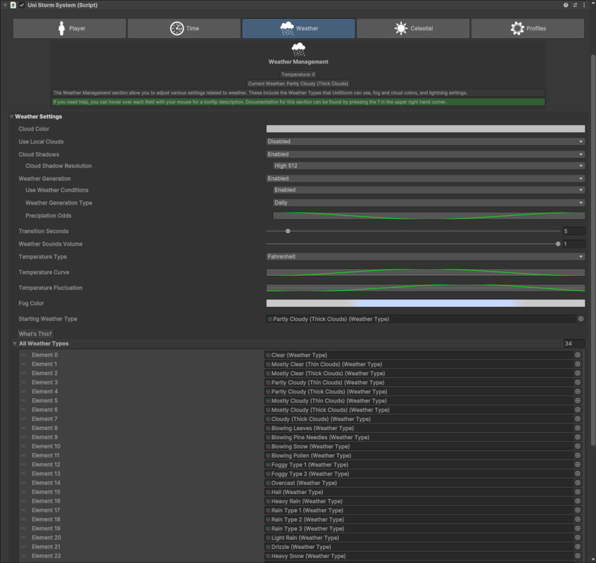 UniStorm HDRP - Dynamic Weather & Sky