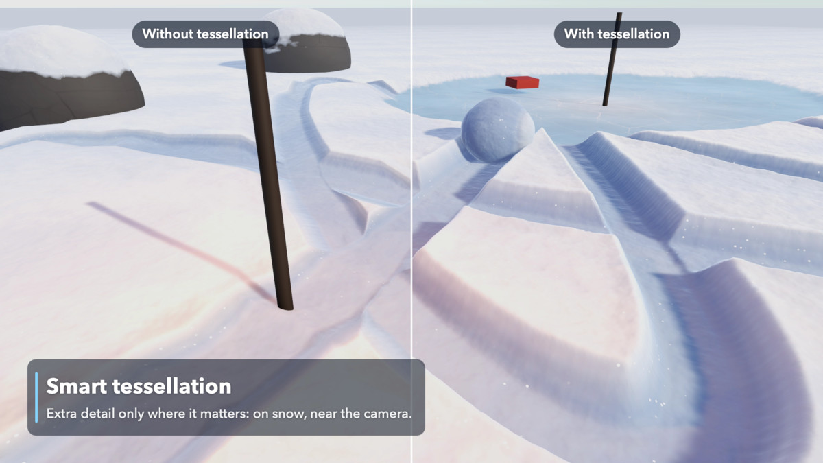 Deformable Snow & Ice Shader — Trails, Footprints, Terrain